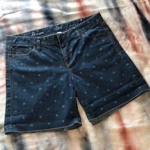 Loft by Ann Taylor jeans stretch shorts size 8 original